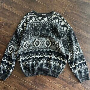 Vintage 90s Oversized fall sweater